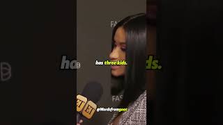 Cardi B talking about "OffSet" as a dad #shorts