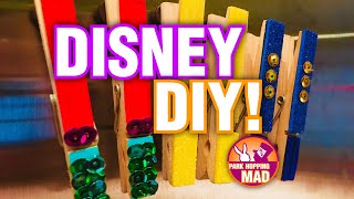 DIY Disney Clothespin Magnets! | Park Hopping Mad