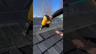 Laying shingles with Chalk Line! #diy #tools #homeimprovement