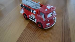 Opening Aliexpress package - Disney cars Red firetruck for 6$