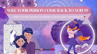 Will your person come back to you ? Kya aapke person ayege wafas ? 💗💖✨️ DON'T SKIP 💓IMPORTANT ❤️💝