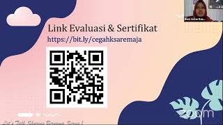 Let's Talk - Sharing Bersama Cegah Kekerasan Seksual Anak