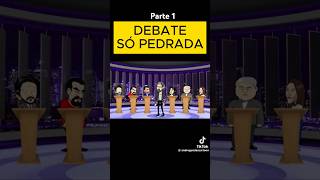 Debate só pedrada 😂#pablomarçal #xandão #datena #guilhermeboulos #brasil #viraliza