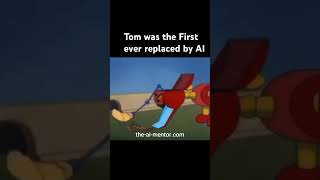 Tom was the first ever replaced by AI #shorts