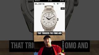 Luxury Watches Store - Hacks - Creating FOMO for buyers