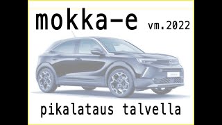 Mokka-E pikalataus talvella