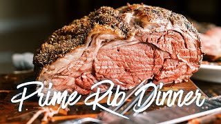 Prime Rib Roast Dinner