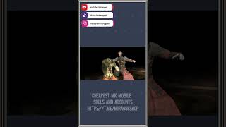 Lizard Baraka Performs Kenshi's X-Ray | MK Mobile Fun #mkmobile #mortalkombat