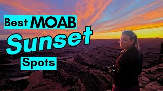 Top 5 Sunset Spots in Moab, Utah | Best Places to Watch the Sunset 🌅