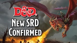 WoTC Confirms New SRD for D&D 2024