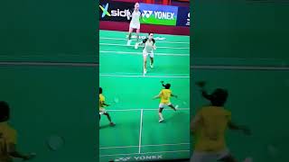 🇭🇰 Lui Lok Lok/Hiu Yan. VS 🇮🇳 Hegde/Thaker. R32. Syed Modi. India International 2024