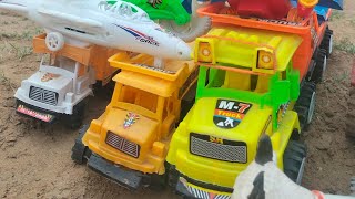 gadi wala cartoon I toy helicopter jcb sittu bittu toys story | bittu sittu ki kahani#minitract