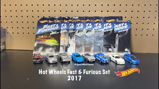 2017 Hot Wheels Fast And Furious Set | Diecast Unboxing | 5th Release Series | Porsche Honda Nissan