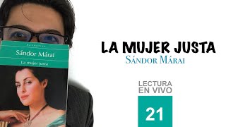 LA MUJER JUSTA 21 - Sándor Márai - Libros leídos en español. AUDIOLIBRO