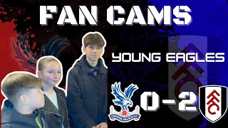 EAGLE CAM | YOUNG EAGLES | Crystal Palace Vs Fulham | #CPFC #crystalpalace #CRYFUL #fulham