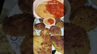 #monsoon # chai with fish cutlet #foodshort #yummy #bengalifood #youtubeshort