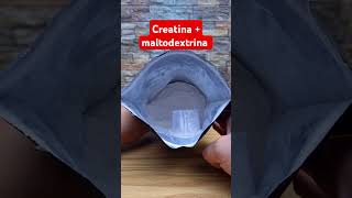 Creatina + maltodextrina #creatina #suplementosdeportivos #musculacao #maromba #academia #treino