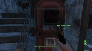 Fallout 4 PS5 Remastered book return terminal location