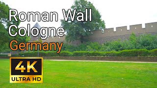 Roman Wall | Cologne| Germany | 4K