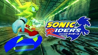 Sonic Riders - Ice Factory - Super Sonic 4K HD Widescreen 60 fps