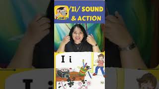 /Ii/ SOUND AND ACTION || JOLLY PHONICS #shorts  #jollyphonics  #action  #phase1 #MsEstersCorner