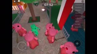 Roblox. Piggy but 100 PLAYERS part 2