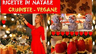 ♥ Dolci vegani crudisti per Natale: cupcake, biscotti e altro - senza cottura e senza glutine! ♥