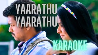 Yaarathu Yaarathu | Karaoke HQ | Vijay, Asin | Vidyasagar | with Lyrics