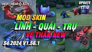 Hướng Dẫn Mod Skin Lính - Quái - Trụ Vệ Thần S4 2024 Liên Quân Mobile Mới Nhất