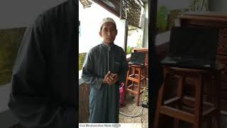 panduan menjalankan roaster sas Cr