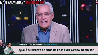 VIRADA NOS ACRÉSCIMOS NO CHOQUE REI - SÃO PAULO 1 x 2 PALMEIRAS - CAMPEONATO BRASILEIRO