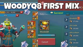 WOODYQ8 FIRST MIX RALLY! - 2 1BILLION MIGHT YOLO SOLO FT LMr - Lords Mobile