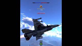 Рандом не готов к F16C War Thunder #warthunder #shorts #warthundermoments