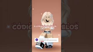 Códigos de pelos marrón 🤎✨ | #roblox #foryou #shorts