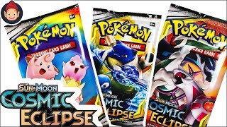 Pokemon Cards Sun & Moon Cosmic Eclipse Card Game Unboxing - Over 250 Pokemon Cards