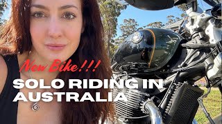 Riding SOLO Down Under! Picking up the NEW BIKE in Australia!