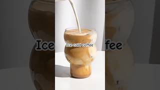 Ice cold coffee ☕️ #shortvideo #ytshorts #saudiarabia