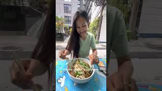 Enjoying Thai street food in Bangkok Thailand  | Bangkok Food Vlog |