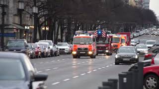 Kolonne der Berliner Feuerwehr| Berliner Feuerwehr