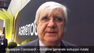 Agriturismoitalia ad Agrietour 2015 - Giuseppe Cacopardi - Direttore Generale Sviluppo Rurale