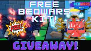 The winner of the free robux giveaway #1 | free bedwars kit giveaway