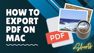 PDF's on MAC - You can do a lot! #Shorts