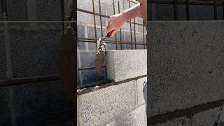 The perfect perp🧱 #satisfying #bricklaying #satisfyingvideo #asmr