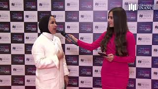 Noura Musaad Al-Hashash, Asst. VP - BD of Kuwait Investment Company at IF Awards 2023