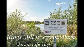 🔴King's Mill Reservoir Mansfield England Walking tour 4K