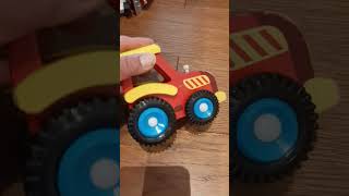 Wooden tractor toy #short