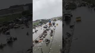 Satellite Town, Trade fair International Market, Lagos. #shorts #lagos #flood #breakingnews