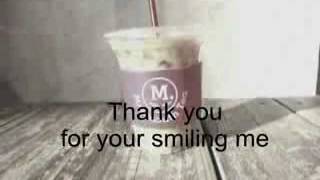 Thank you for smiling me / Monmouth Tea 5th Aniversary