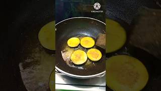 Baingan Fry Recipe/How to make Brinjal Fry/Bengali Begun Bhaja Bengali #shortsfeed #shorts