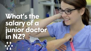 What's the salary of a junior doctor in NZ?